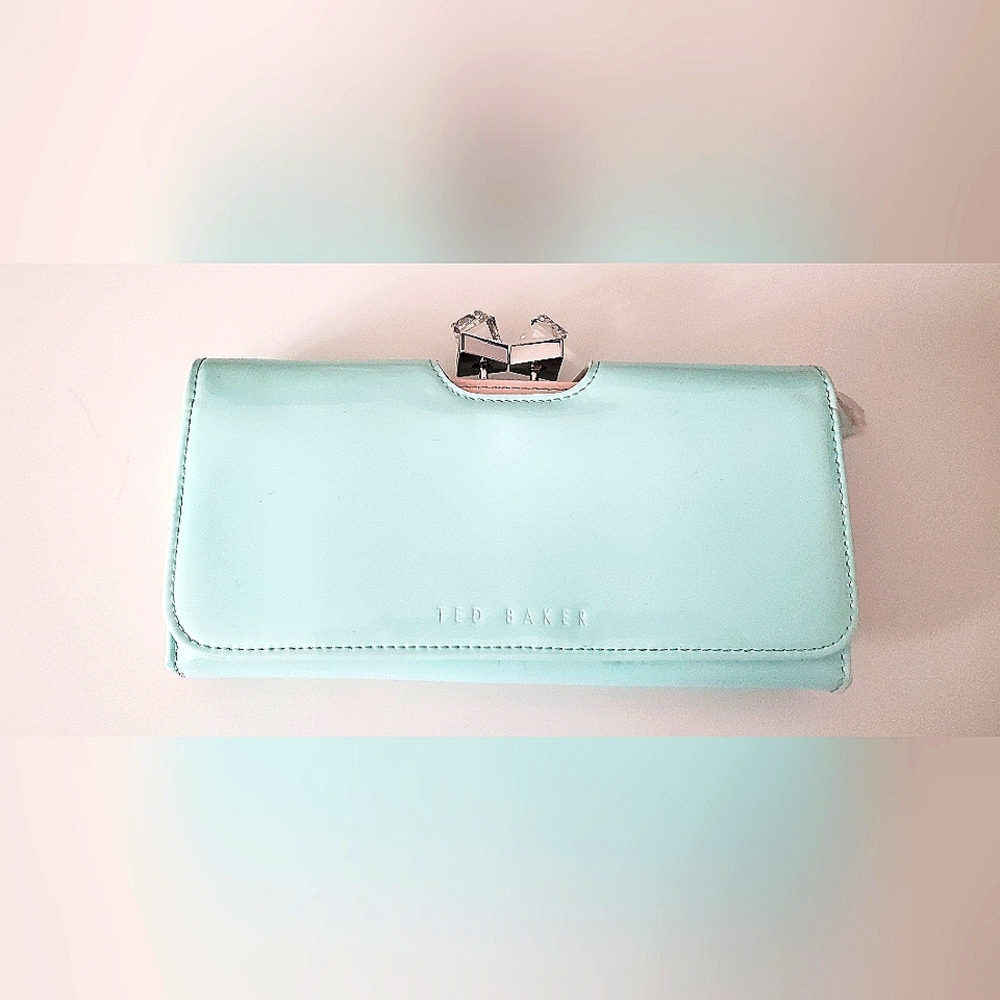 NEW Ted Baker Turquoise Ballet with Crystal Clasp